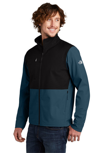 The North Face Adult Unisex Castle Rock Soft Shell 100% Polyester Full Zip Jacket With Pockets